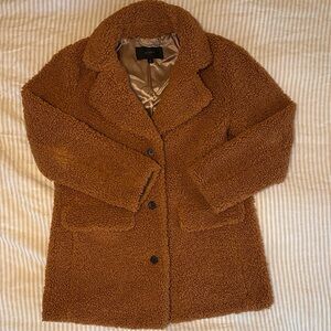 J. Crew Brown Teddy Jacket